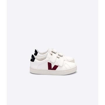 Veja ESPLAR CHROMEFREE Schoenen Kinderen White/Black/Red | BE 727FDN